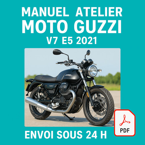 Manuale atelier moto guzzi - atelier, v7