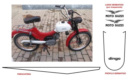 Kit completo adesivi moto - kit,