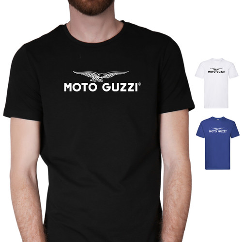 Shirt logo moto guzzi - t-shirt,